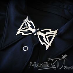 Bow tie Fire Dragon | Metal bow-tie | Bow tie for the wedding | Tie jewelry