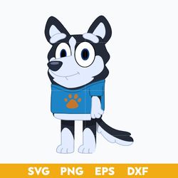 bluey dog svg, bluey dog cartoon svg png dxf eps digital file.
