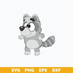 bluey fox svg, bluey svg, cartoon svg png dxf eps digital file.