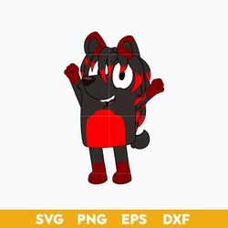 bluey character disguise svg, bluey svg, cartoon svg png dxf eps digital file.