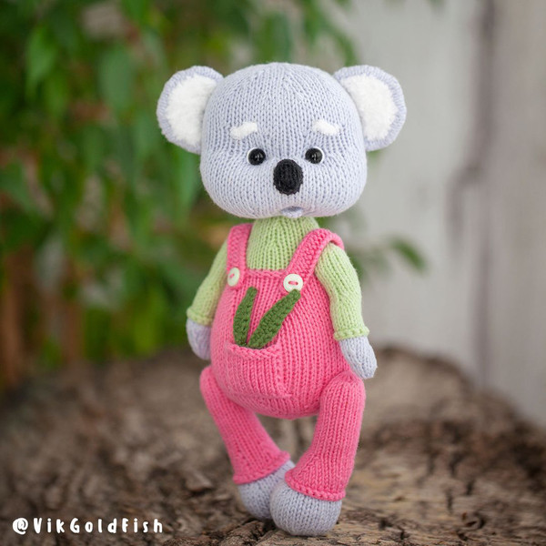Koala knitting pattern