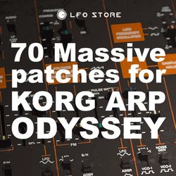 korg arp odyssey - 70 massive patches