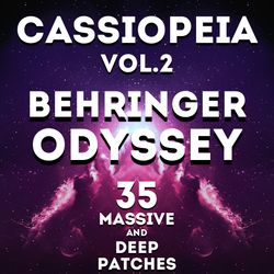 behringer odyssey - "cassiopeia vol.2" 35 massive patches