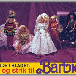 Digital - Vintage Barbie Knit | Sewing Pattern -  Indie Blade - sy og strik til Barbie 1992 - PDF