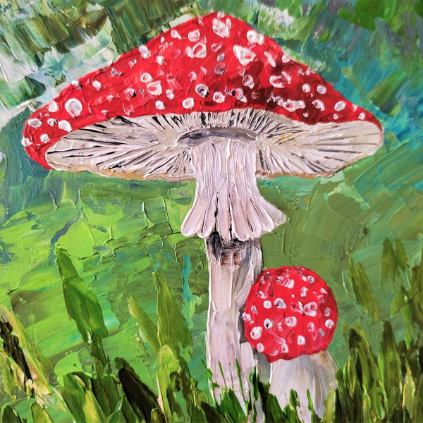 Handwritten-mushroom-fly-agaric-in-a-forest-clearing-by-acrylic-paints-4.jpg