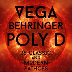 behringer poly d - "vega" 35 massive patches