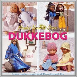 Digital - Vintage Dolls Knit | Crochet | Sewing Pattern -  DUKKEBOG (Hendes Verdens Store) - PDF