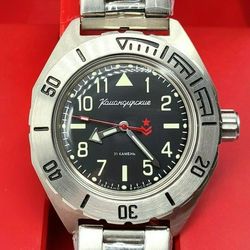 Vostok Komandirskie 2415 Sniper 650540 Brand New men's mechanical automatic watch