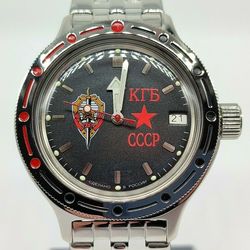 Vostok Amphibia KGB USSR 2416 420457 Brand New men's mechanical automatic watch