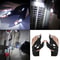LED Flashlight Waterproof Gloves Practical Durable Fingerless Gloves 4