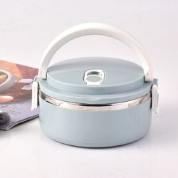 Lunch Box 700ML Stainless Steel Food Container Thermos Heated USA Stock Blue Gift
