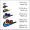 nike swoosh hello kitty bow machine embroidery designs