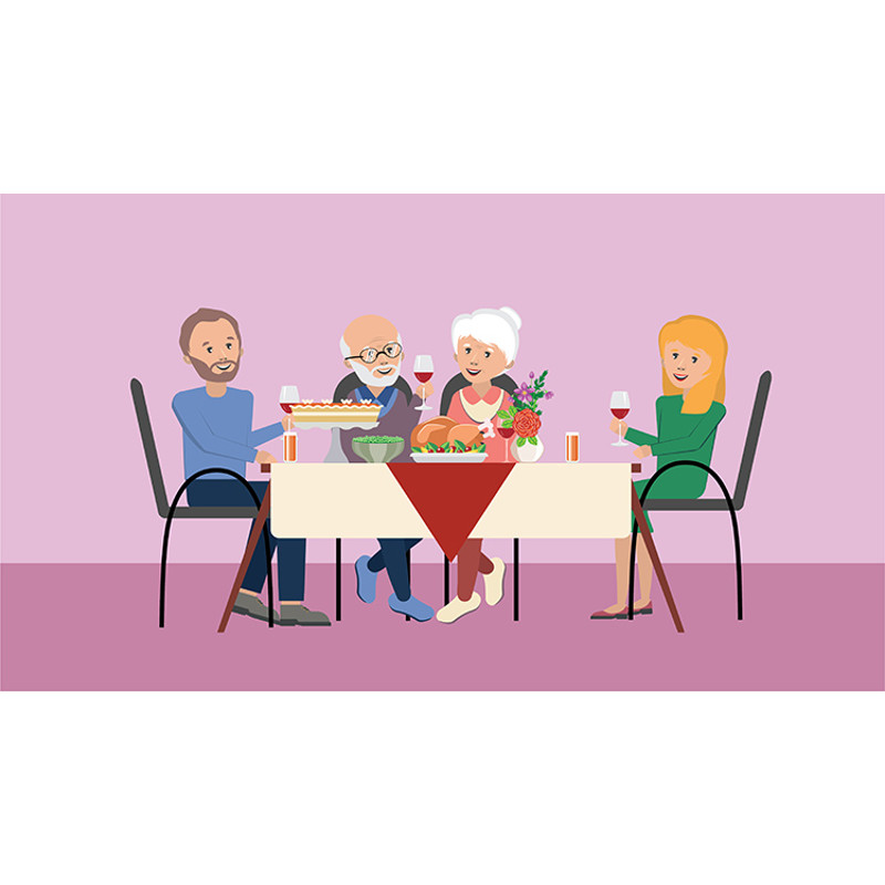 Thanksgiving dinner table and people2.jpg