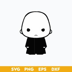 lord voldemort cute svg, harry potter character svg, movies svg png dxf eps file
