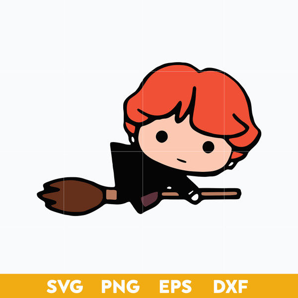 Ron Weasley SVG, Harry Potter Character SVG, Movies SVG PNG - Inspire ...