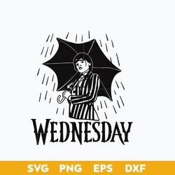 Wednesday Addams SVG, Jenna Ortega, Addams Family SVG PNG DXF EPS File