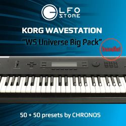 korg wavestation "ws universe" bundle 100 presets