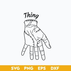 thing addams, wednesday addams svg, wednesday svg png dxf eps file