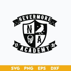 nevermore emblem svg, wednesday addams svg, wednesday svg