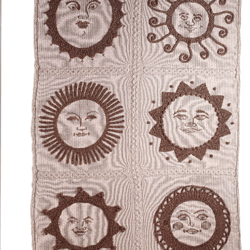 Digital | Vintage Knitting Pattern Sun Visions Afghan and Pillow | Country Home Decor | ENGLISH PDF TEMPLATE