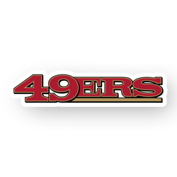 San Francisco 49ers Mascot Emblem Fathead Truck Car Window Vinyl NFL Helmet Sticker NFL Emblem Outdoor Placement
