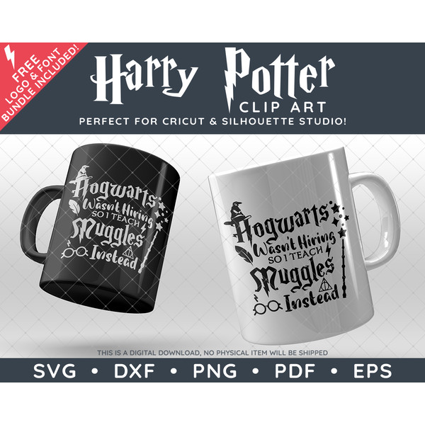 HP Clip Art Hogwarts Wasnt Hiring by SVG Studio Thumbnail2.png