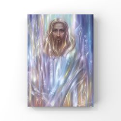 Digital painting "Jesus" Print Digital Art Oil painting Canvas
