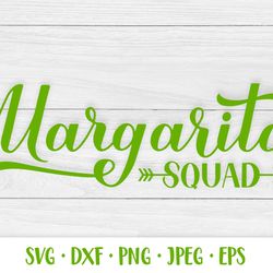margarita squad svg. funny drinking quote