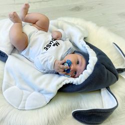 baby sleeping bag, walking set, blanket for the child, walking blanket, newborn sleeping bag. hat as a gift. new baby gi