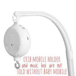 Baby mobile hanger, baby mobile music box, Crib mobile arm, baby mobile holder.