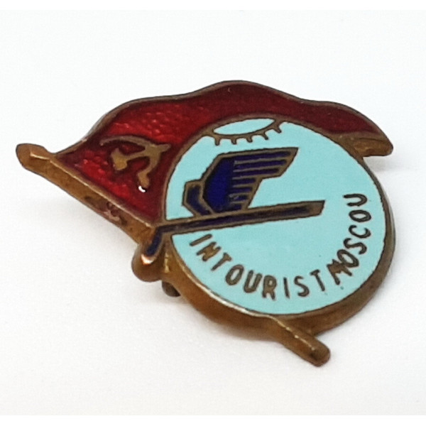 7 Pin Badge INTOURIST MOSCOW 1960s.jpg