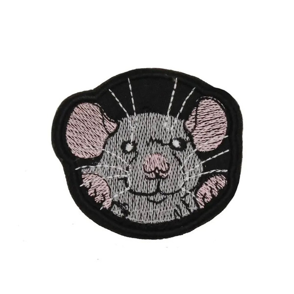 Patch Thermo application for any clothing or accessory Mouse, 5.7-6cm  1.jpg