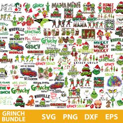 grinch bundle svg, grinch bundle christmas svg, grinch svg, christmas svg