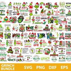 grinch christmas bundle svg, grinch bundle svg, grinch svg, christmas svg