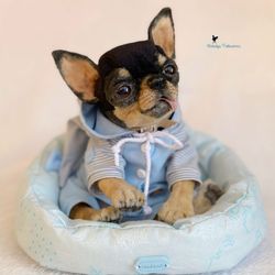 custom order chihuahua realistic stuffed animals, plush puppy