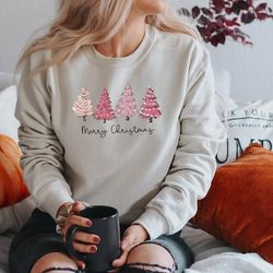 Christmas Tree sweatshirt, Christmas sweatshirt, Cute Christmas Shirt, Holiday Shirt, Women's Christmas Shirt, Christmas