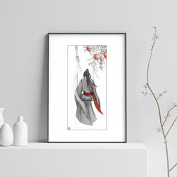 Printable art Swing / print it at home / Directly from the Artist