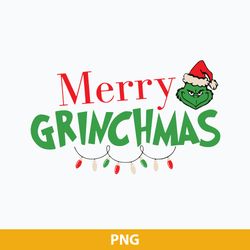 Merry Grinchmas PNG, The Grinch Christmas PNG, Merry Christmas PNG