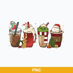 The Grinch Coffee Christmas PNG, Grinch Coffee PNG, Christmas PNG
