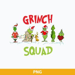 the grinch squad png, grinch christmas png, christmas png digital file
