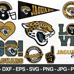 Jacksonville Jaguars SVG, Jacksonville Jaguars files, jaguars logo, football, silhouette cameo, cricut, digital clipart