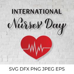 international nurses day svg
