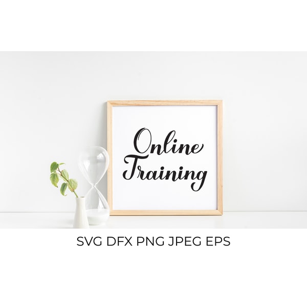 Online training calligraphy lettering SVG | Inspire Uplift