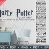 Harry Potter Typography Wall Art Decal by SVG Studio Thumbnail.png