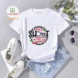 You'll Shoot Your Eye Out Kid T-shirt EPS | Christmas Story T-shirt Clipart | Christmas Vector