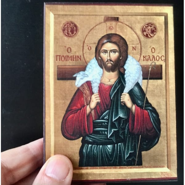 Jesus As Shepherd Carrying Lamb On Shoulders 14 X 10 X 2 Cm Inspire jesus-as-shepherd-carrying-lamb-on-shoulders-14-x-10-x-2-cm-inspire