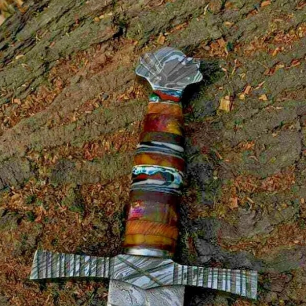 Handmade Viking Dragon slayer Sword Custom Sword-Battle.jpeg
