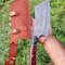 Handmade Damascus Steel Cleaver Chopper Chef Kitchen Knife, Hand Forged Meat Cleaver, Bone Chopper, (4).jpg