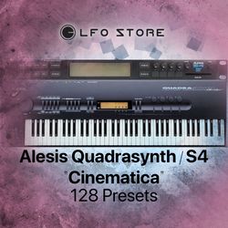 Alesis Quadrasynth/S4 "Cinematica" Soundset 128 presets