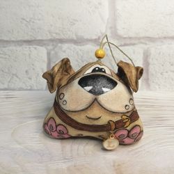 English bulldog ornament, English bulldog Christmas gift